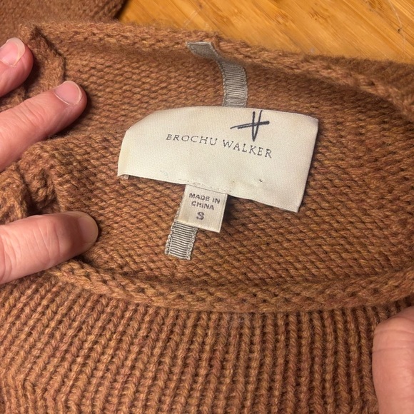 EUC Brochu Walker Mock Neck Turtleneck Long Sweater. Size S - Picture 3 of 8